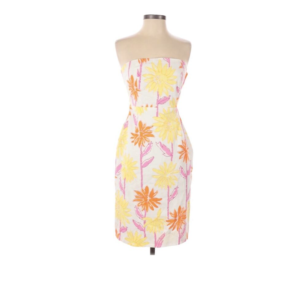 Lilly Pulitzer white label day night Audrey floral dress